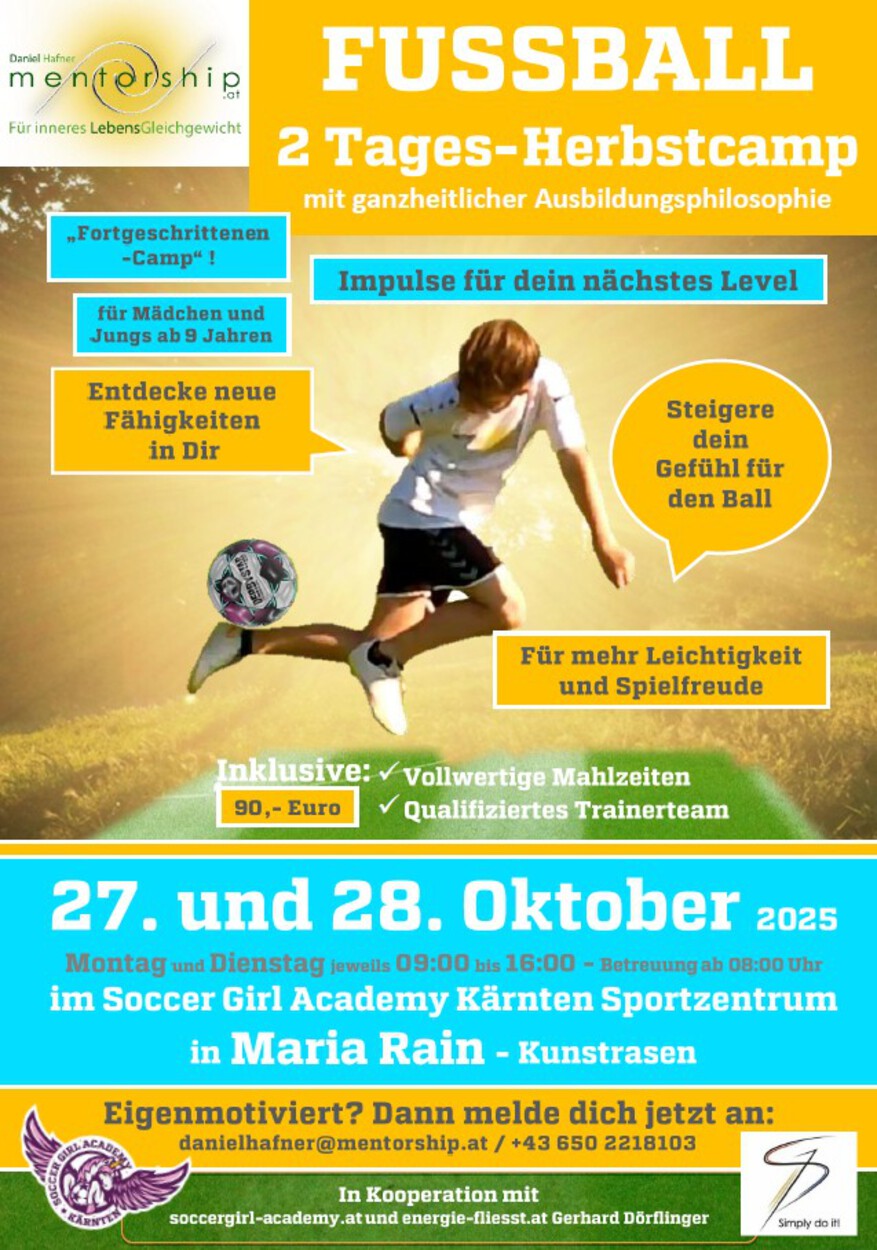 Fussball 2-Tages Herbstcamp